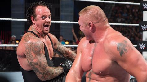 The Undertaker vs. Brock Lesnar .